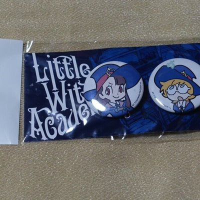 Little Witch Academia Steel Badge Set Akko Lotte Sucy 
