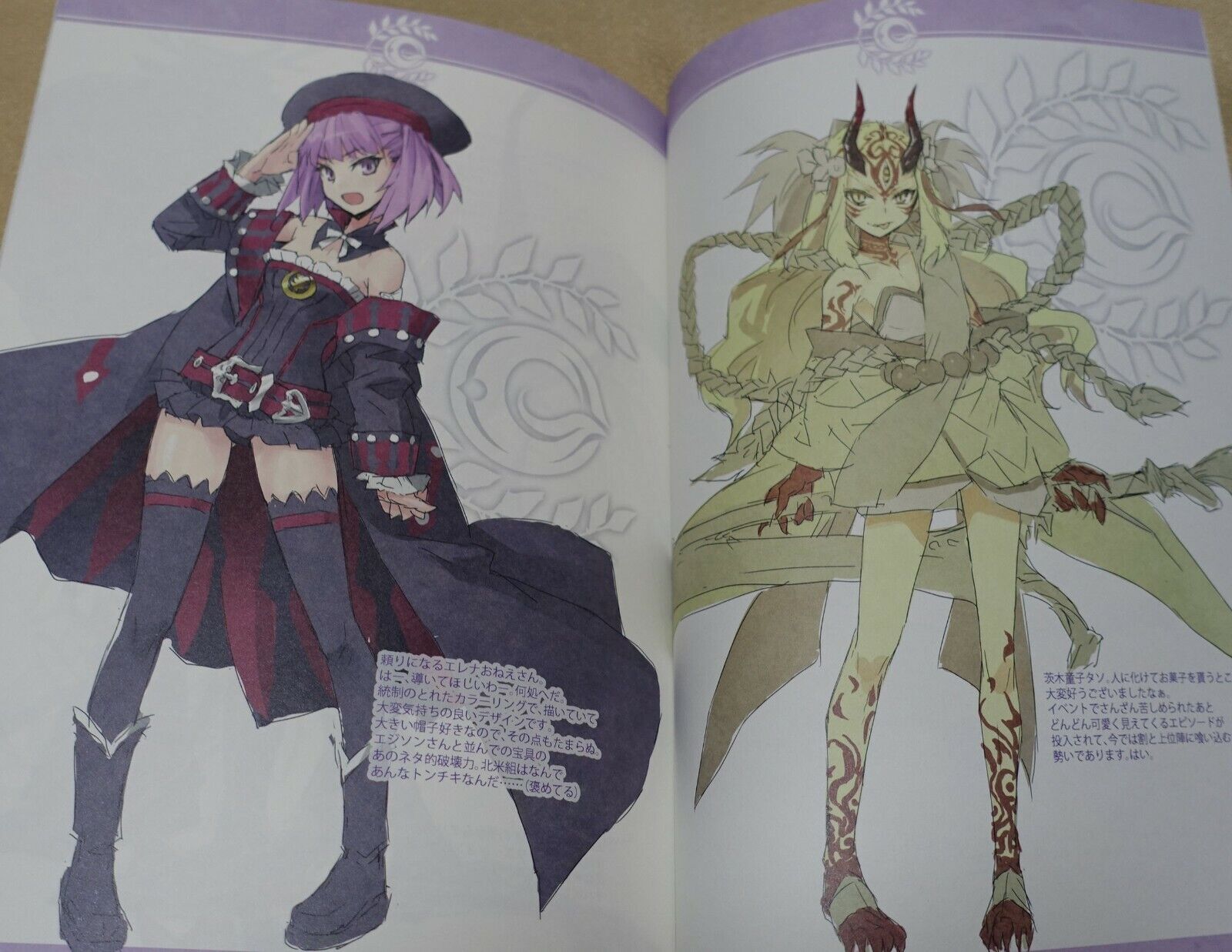 Ototsugu Konoe CLOSET CHILD Fate FGO Designer's Fan Art Book CHALDEA SKETCH 2 