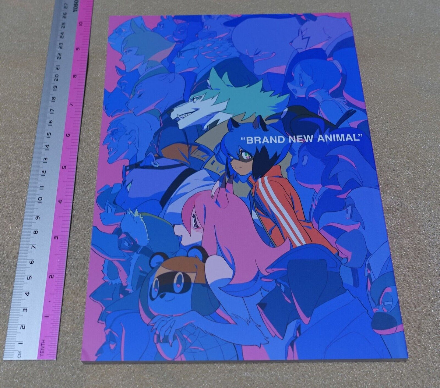 TRIGGER BNA B.N.A Staff Illustration Art Book BRAND NEW ANIMAL 78 page 