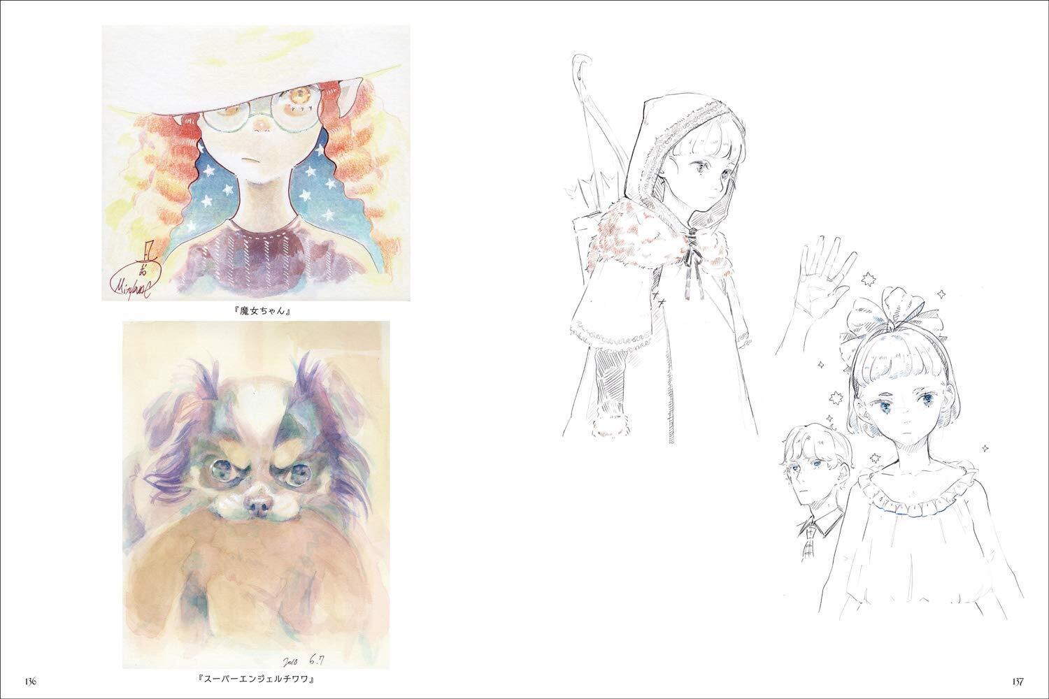 mizumizutori Illustration Art Work Book Madoromi no Yume to Hikari no Hakoniwa 