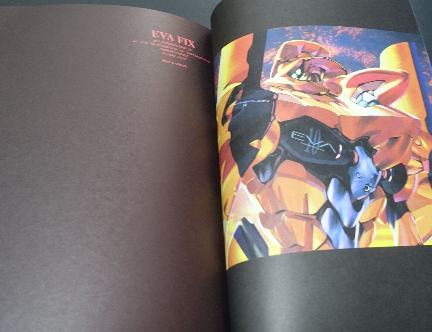 Chocolate Shop Choco Evangelion Mechanic Design Fan Art Book EVA FIX 
