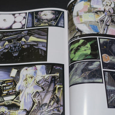 Martian Successor Nadesico Animation Art Work Book & Key Frame Art Book 