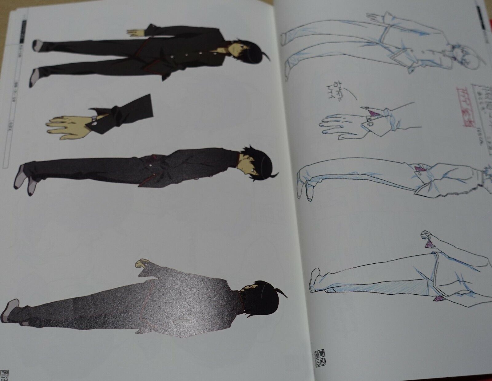 Bakemonogatari Production Note characters White Special Edition 