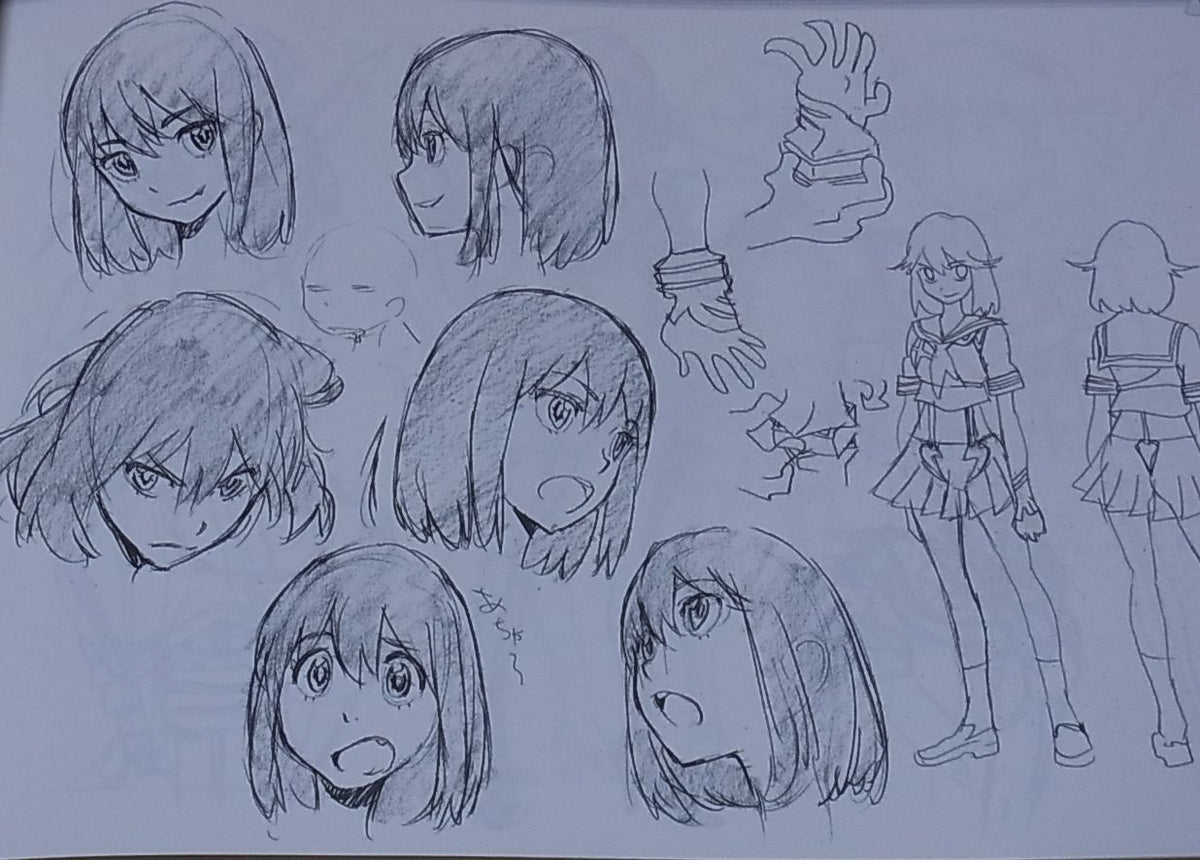 THE ART OF KLK Vol.2 Kill la Kill Design art Doujinshi Book 148page RARE C87 