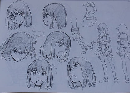 THE ART OF KLK Vol.2 Kill la Kill Design art Doujinshi Book 148page RARE C87 