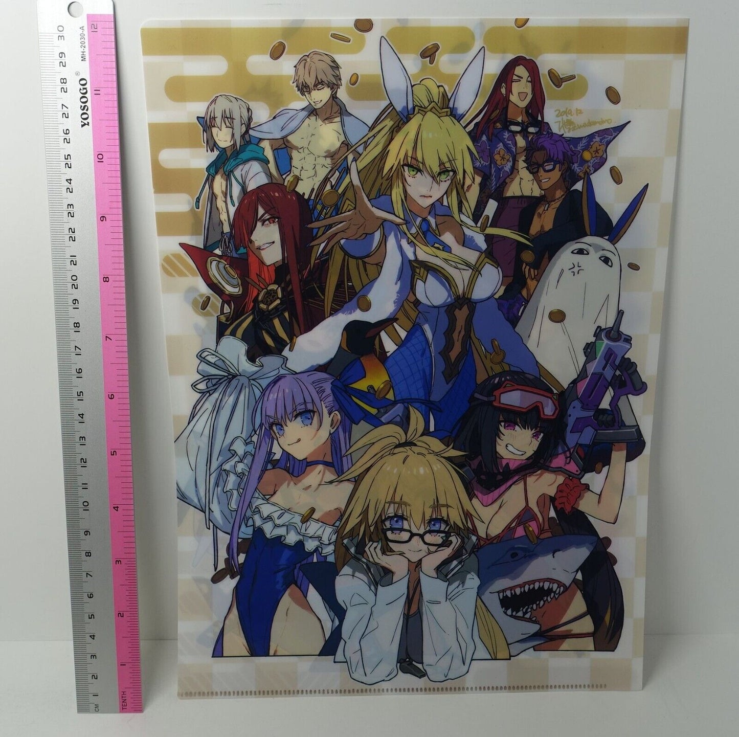 Wadamemo Arco Wada Fate Grand Order FGO PVC Art Sheet Clear File 