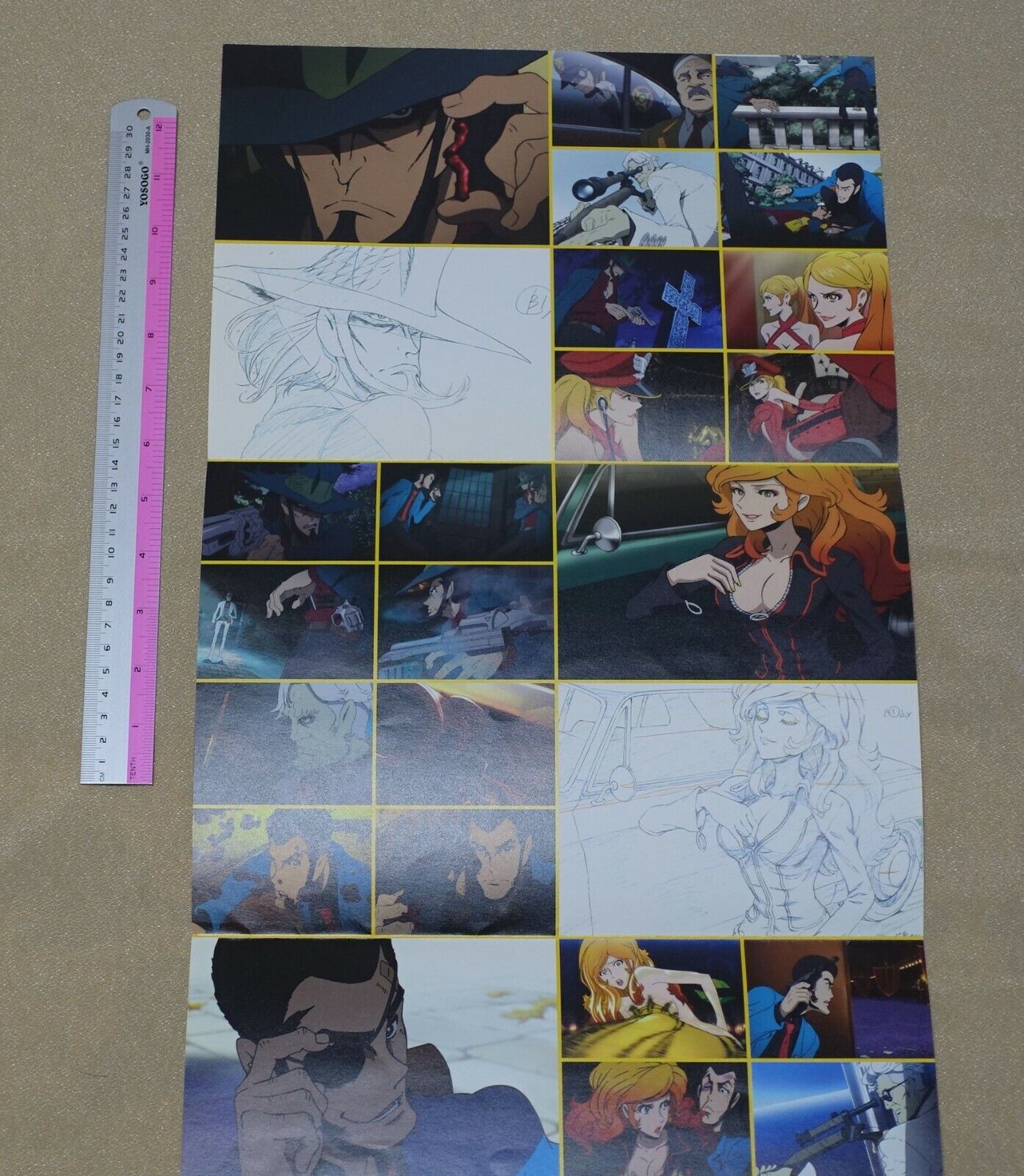 LUPIN THE IIIRD The Grave of Daisuke Jigen Poster Third 3rd 