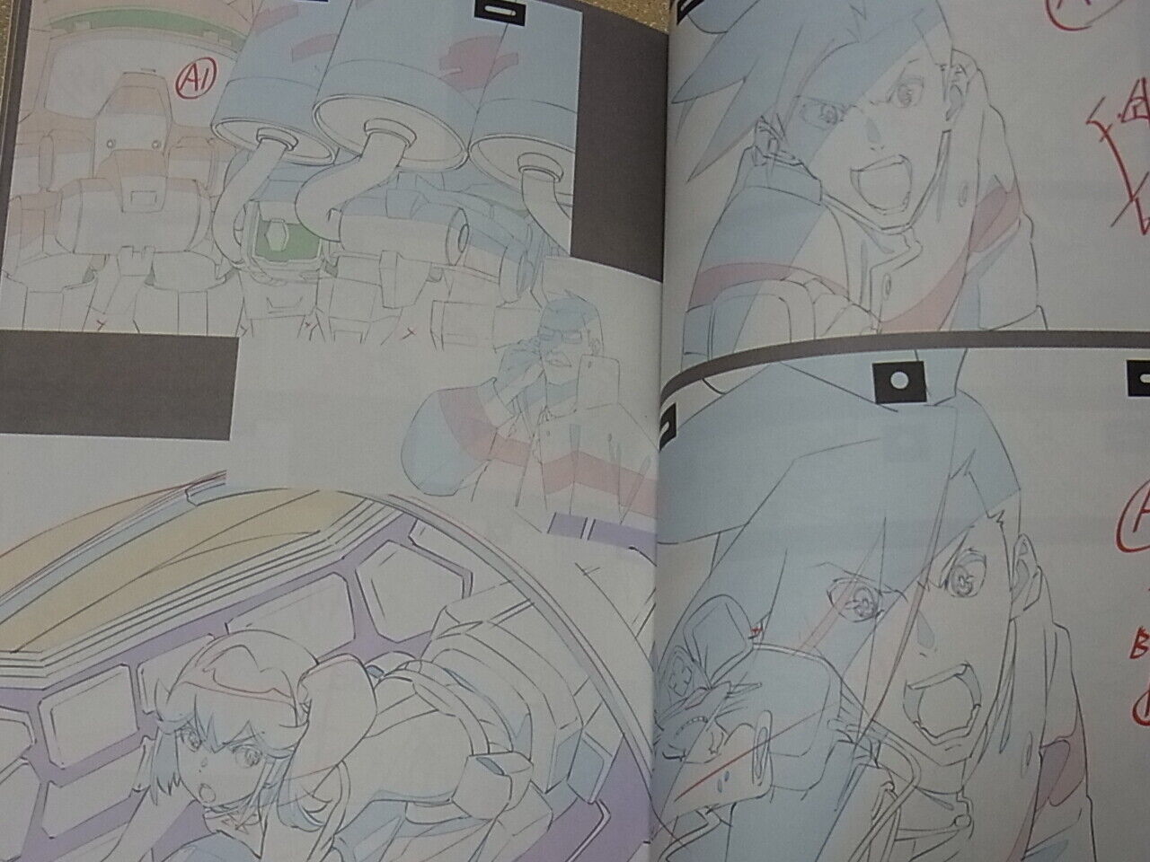 Kengo Saito Animation PROMARE Key Frame Art Work Book SAITO KENGO G C97 