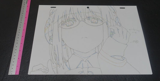 SSSS.GRIDMAN Reproduction Key Frame Art Sheet Akane B 