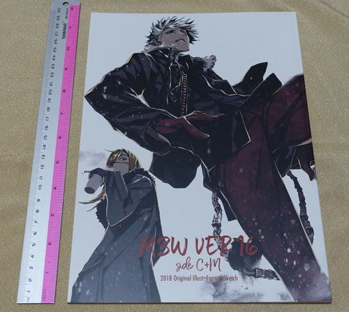 Shirow Miwa ILLUSTRATION ART BOOK M3W VER.16 Side C + M 