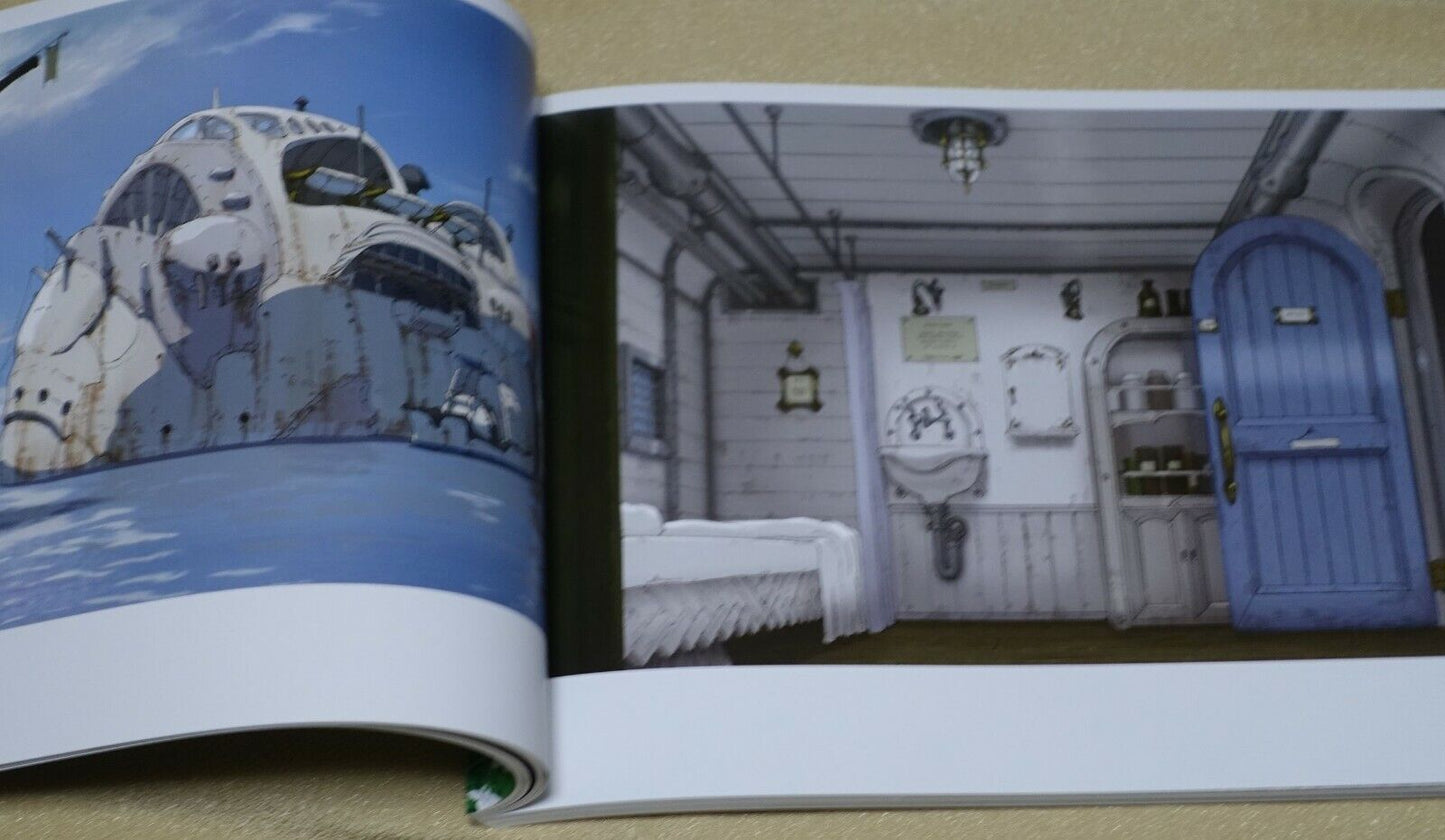 MADE IN ABYSS STORY BACKGROUND ART BOOK BACK GROUND 176 page 