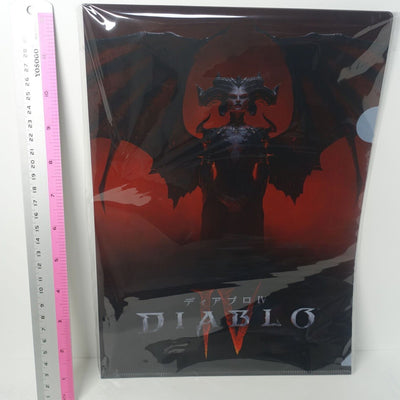 DIABLO 4 PVC Art Sheet Clear File DIABLO4 