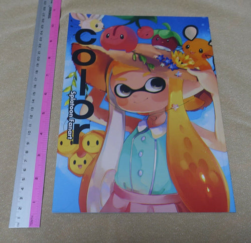 Sanico Splatoon Color Fan Art Book Color 