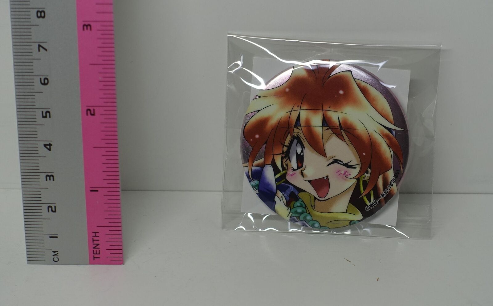 Slayers Character Steel Badge Lina Inverse Rui Araizumi 