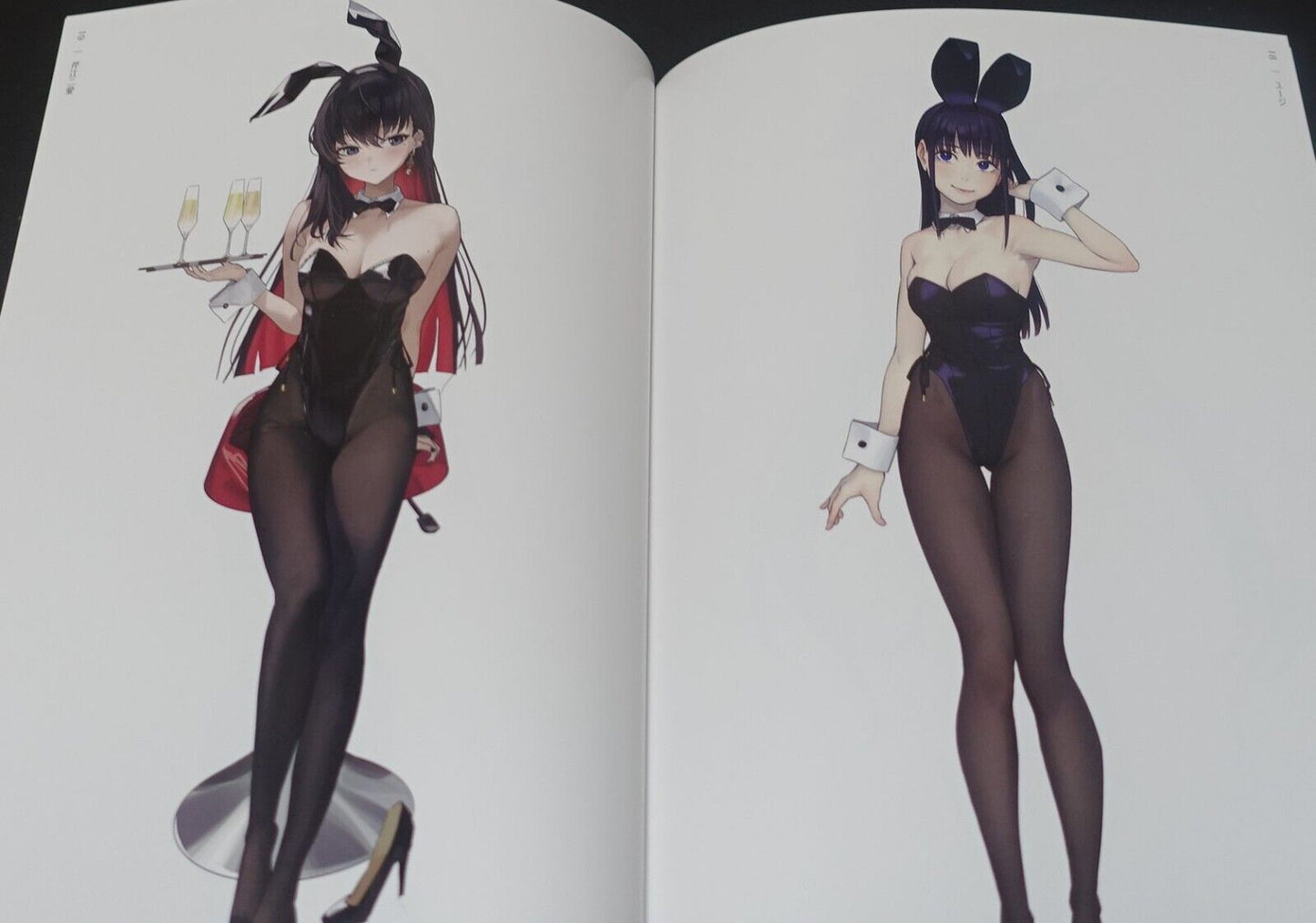 GAKAKU Original Bunny Girl Art Book BUNNY HONEY BUNNY STANDING BUNNY 1 