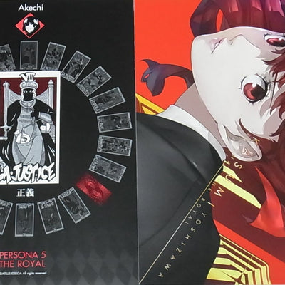 Persona5 The Royal Visual Art Card Book 10 pieces Book Style cards P5 Persona 5 