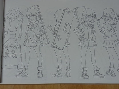 Kill La Kill Setting Art Book 1 Very Rare SUSHIO 