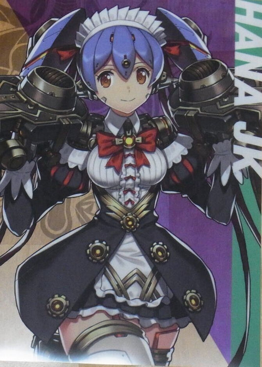 Nintendo Store Xenoblade2 A3 Size Plastic Clear Poster Xenoblade HANA JK 