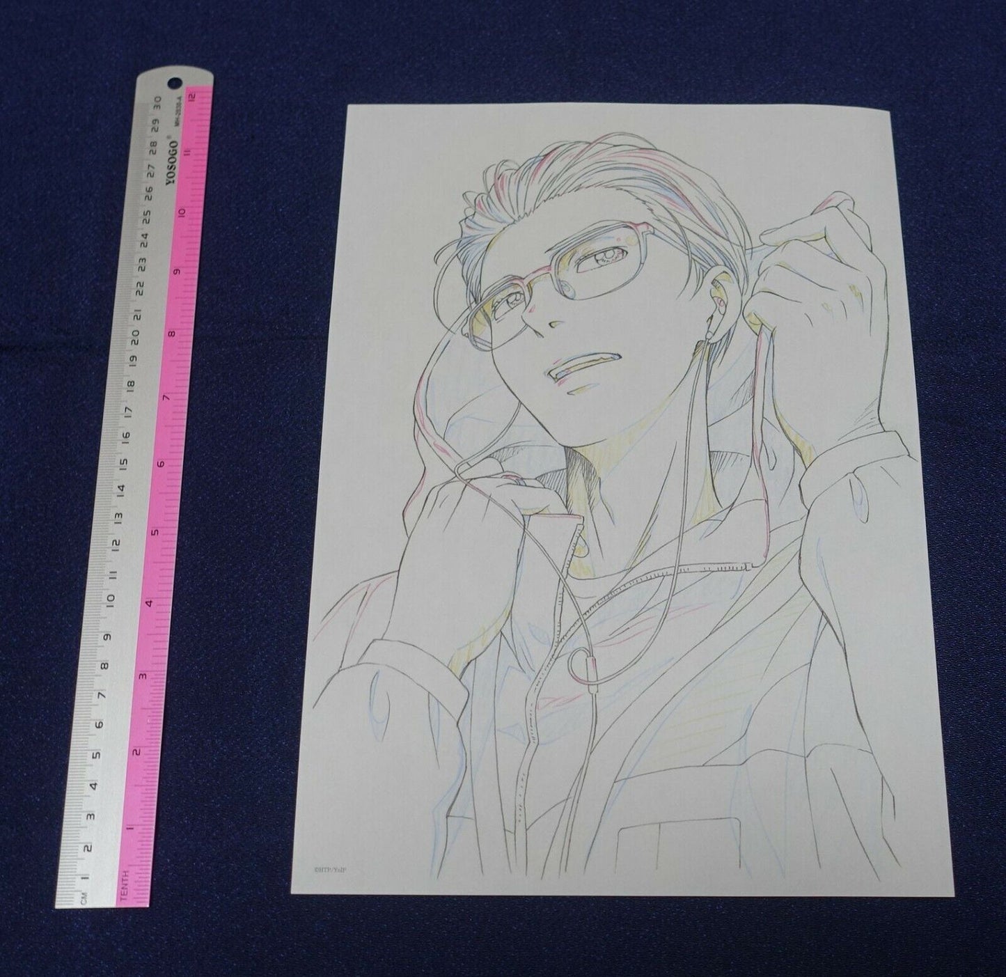 MAPPA Animation YURI!!! ON ICE Print Key Frame Art Sheet 3 Set 