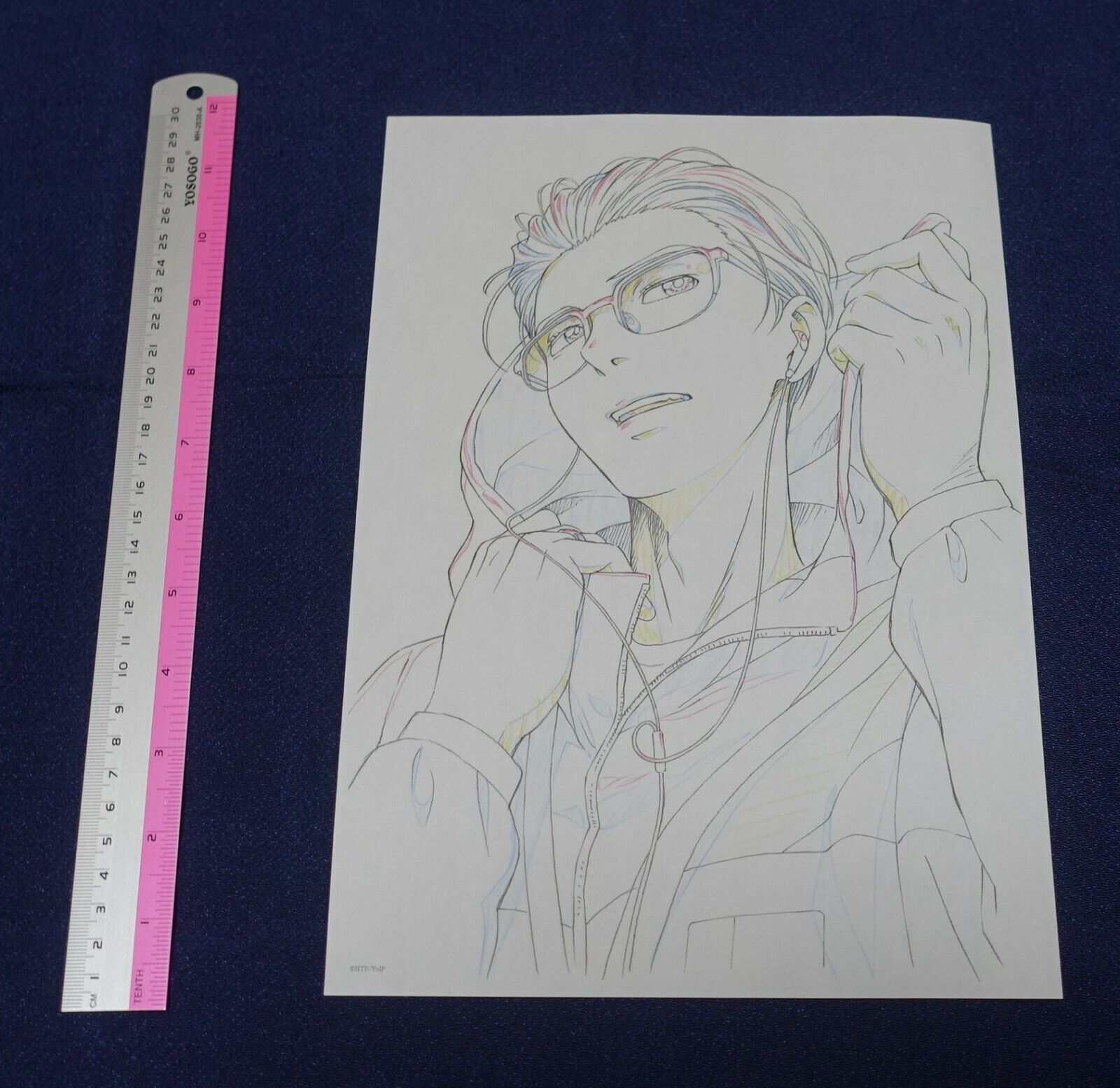 MAPPA Animation YURI!!! ON ICE Print Key Frame Art Sheet 3 Set 