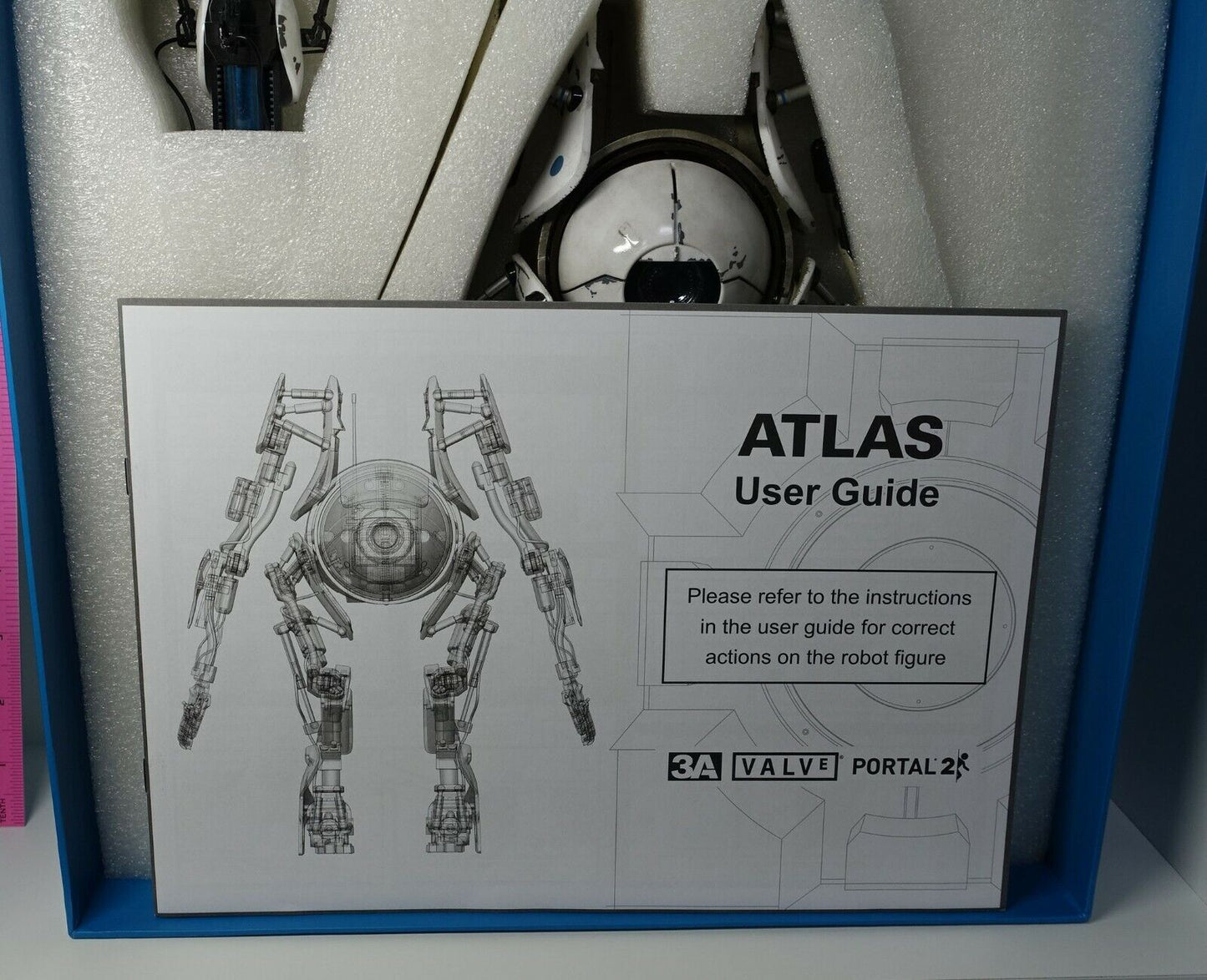 3-7 days from Japan 3A x VALVe Portal2 Atlas 1/6 Scale Action Figure 