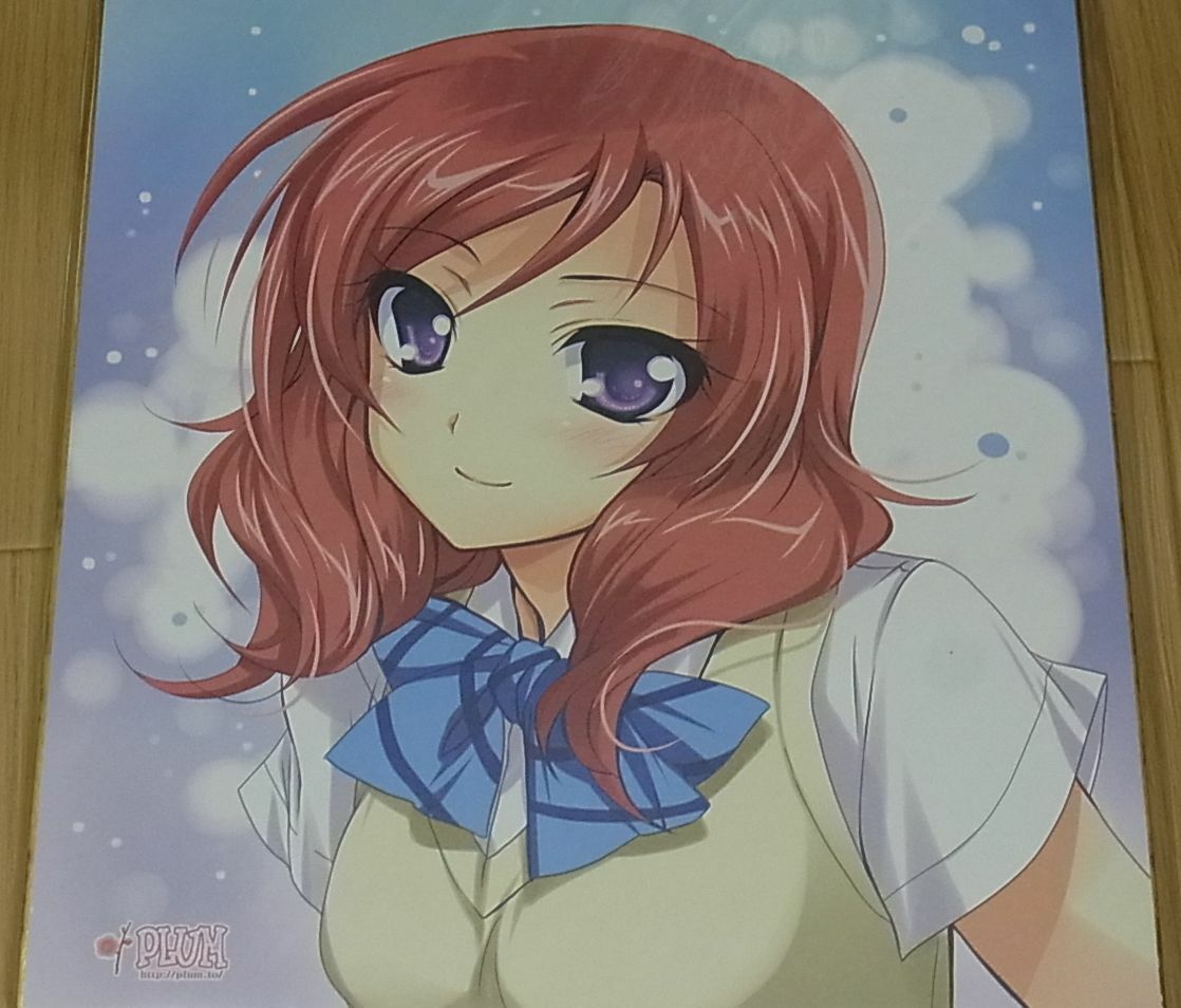 PLUM LOVE LIVE! Maki Nishikino Fan Art SHIKISHI ART BOARD 
