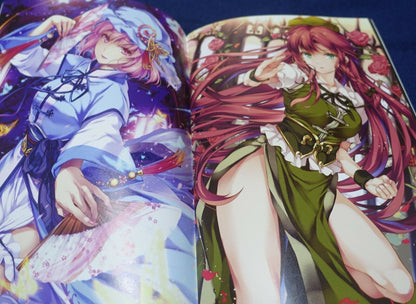 Monety Touhou Color Fan Art Illustration Book China TOHO 2017 