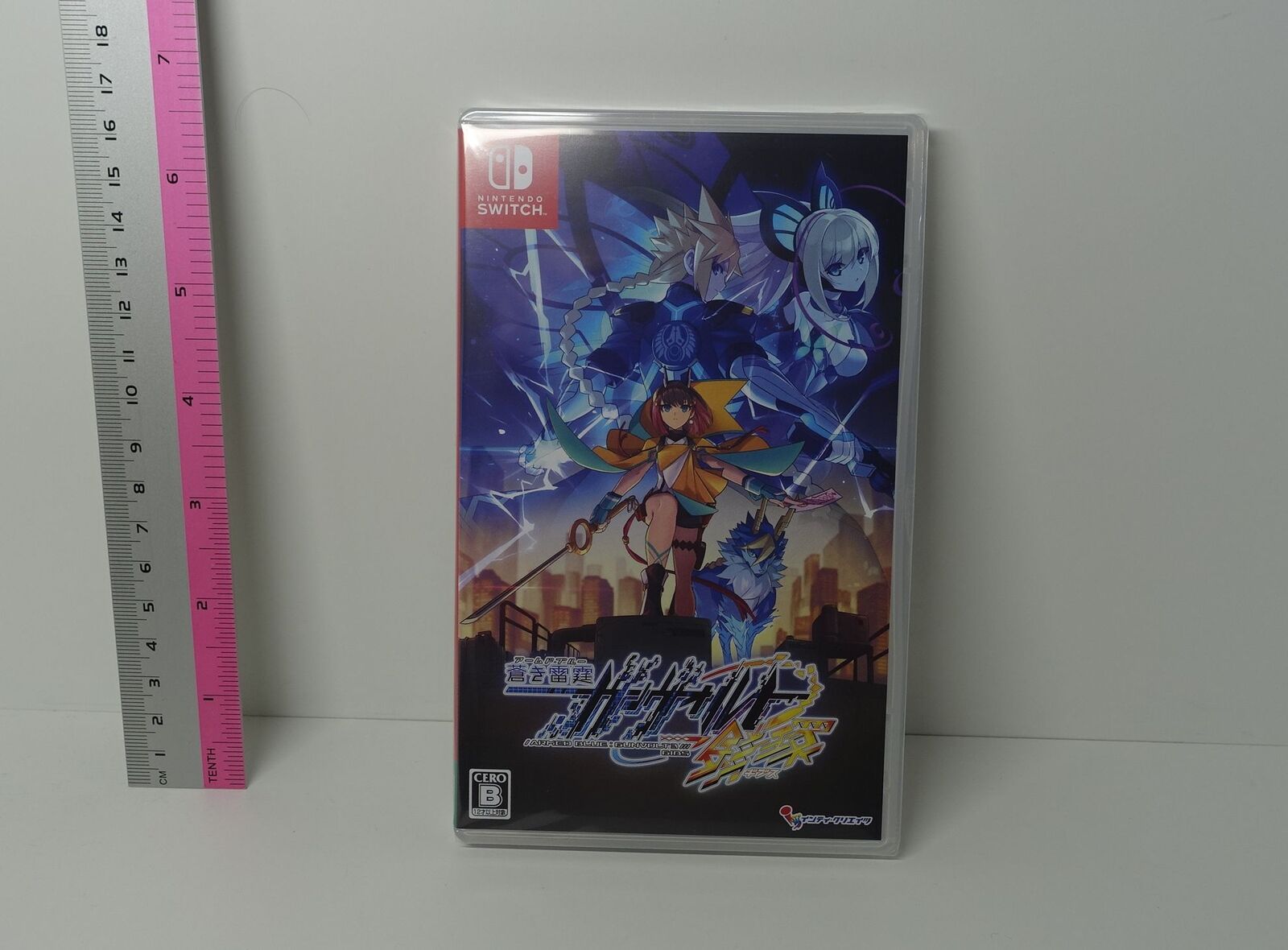 NINTENDO SWITCH ARMED BLUE GUNVOLT GIBS & Goods Set 