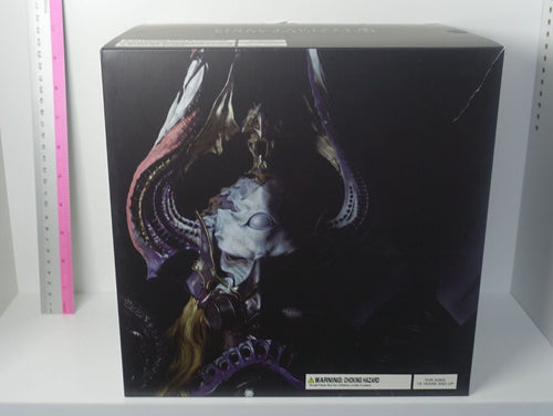 Final Fantasy 14 Galemal Empire XII Corps leader Zenos figure FF14 Damaged Box 