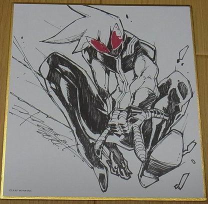 KILL LA KILL Staff Print Art Shikishi Shigeto Koyama Houka Inumuta 12x13.5cm 