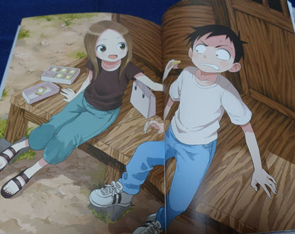 Soichiro Yamamoto KARAKAI JOZU NO TAKAGI SAN Art Book vol.1&2& TV guide book 