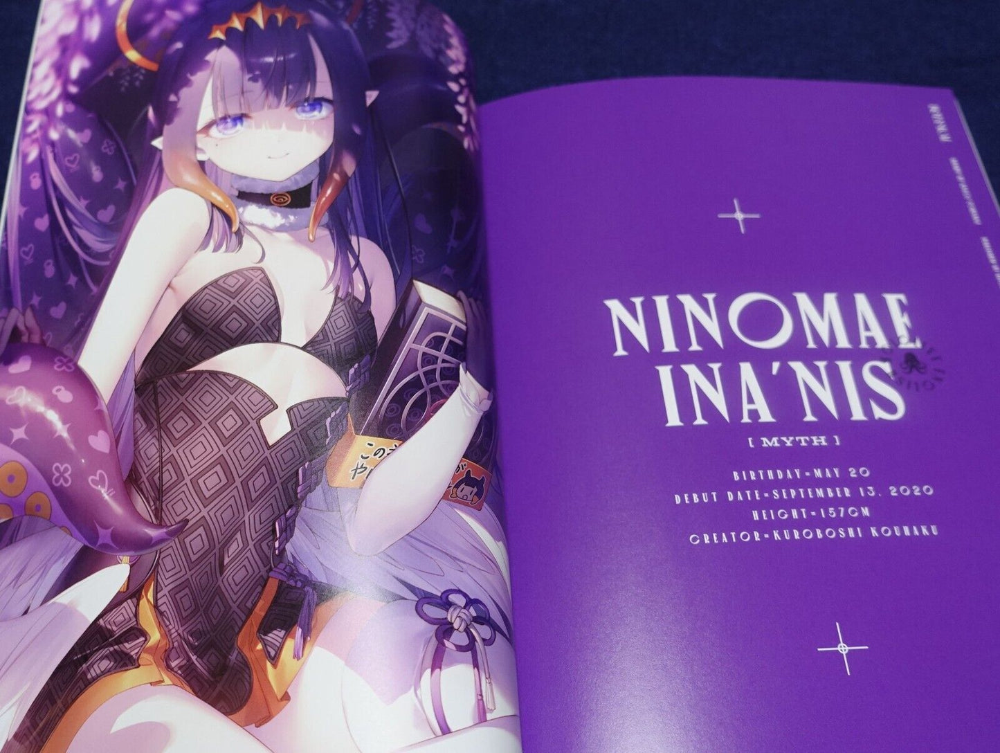 Tosaka Asagi VTuver hololive Ceres Fauna Designer's Art Book & Goods Set C101 