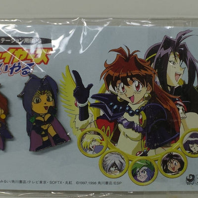 Slayers Character Pin Badge Set Lina & Naga 