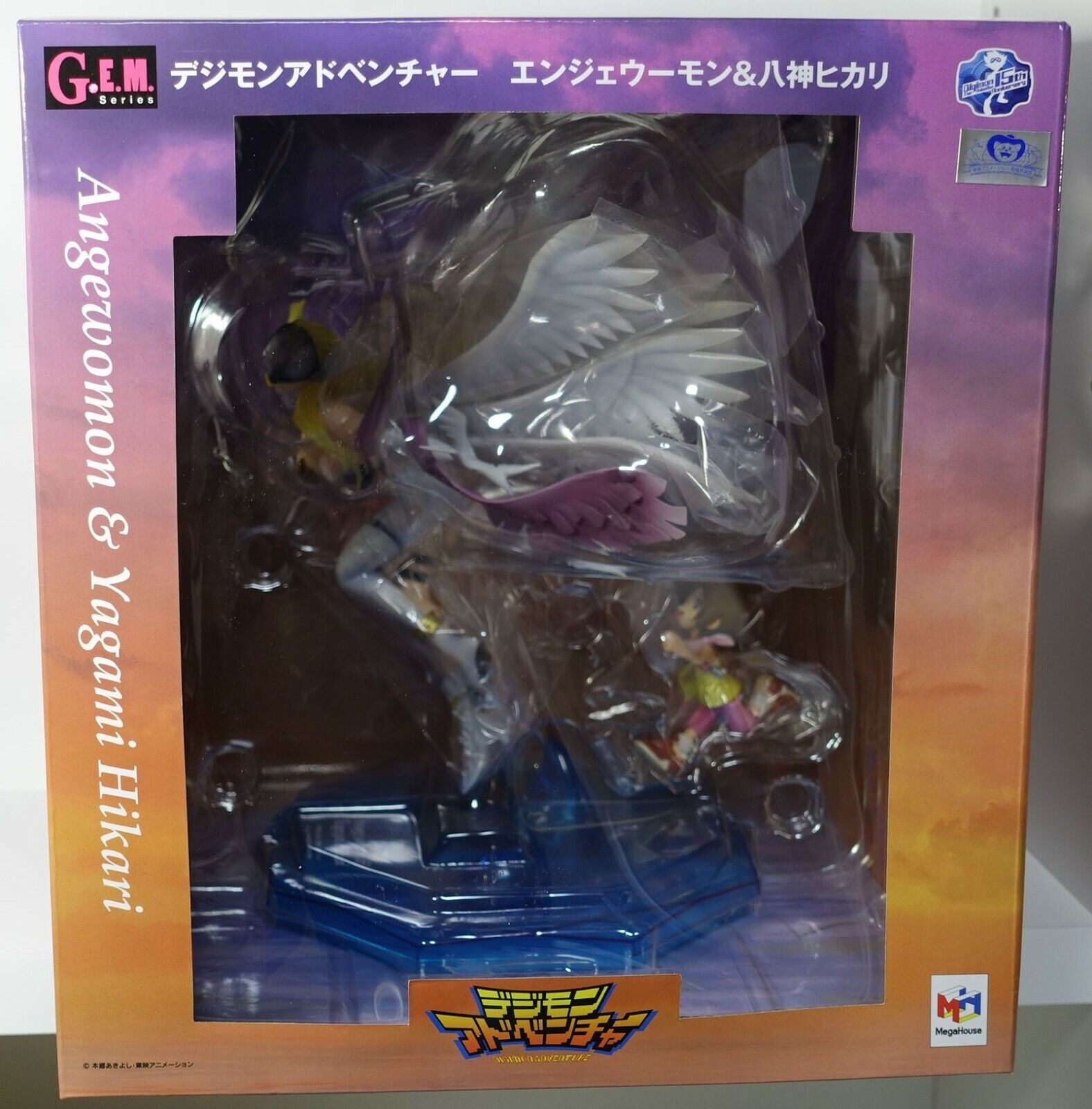 3-7 days from Japan Megahouse Digimon Adventure Angewomon & Hikari G.E.M. Figure 
