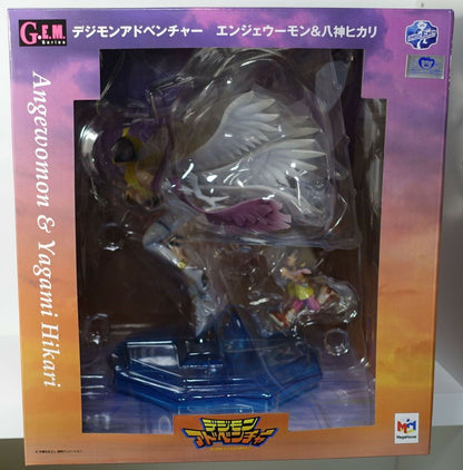 3-7 days from Japan Megahouse Digimon Adventure Angewomon & Hikari G.E.M. Figure 