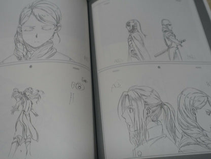 LIDENFILMS The Heroic Legend of Arslan Key Frame & Staff Art Book Set Yashasuiin 