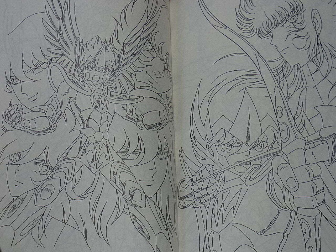 Shingo Araki Memorial Book Toki ha Nagareru 3 Saint Seiya Very Rare 