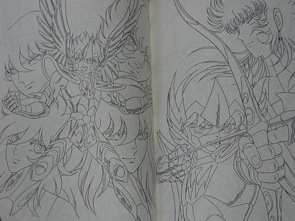 Shingo Araki Memorial Book Toki ha Nagareru 3 Saint Seiya Very Rare 