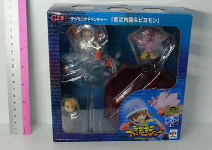3-7 days from Japan Megahouse Digimon Adventure Sora and Piyomon G.E.M. Figure 