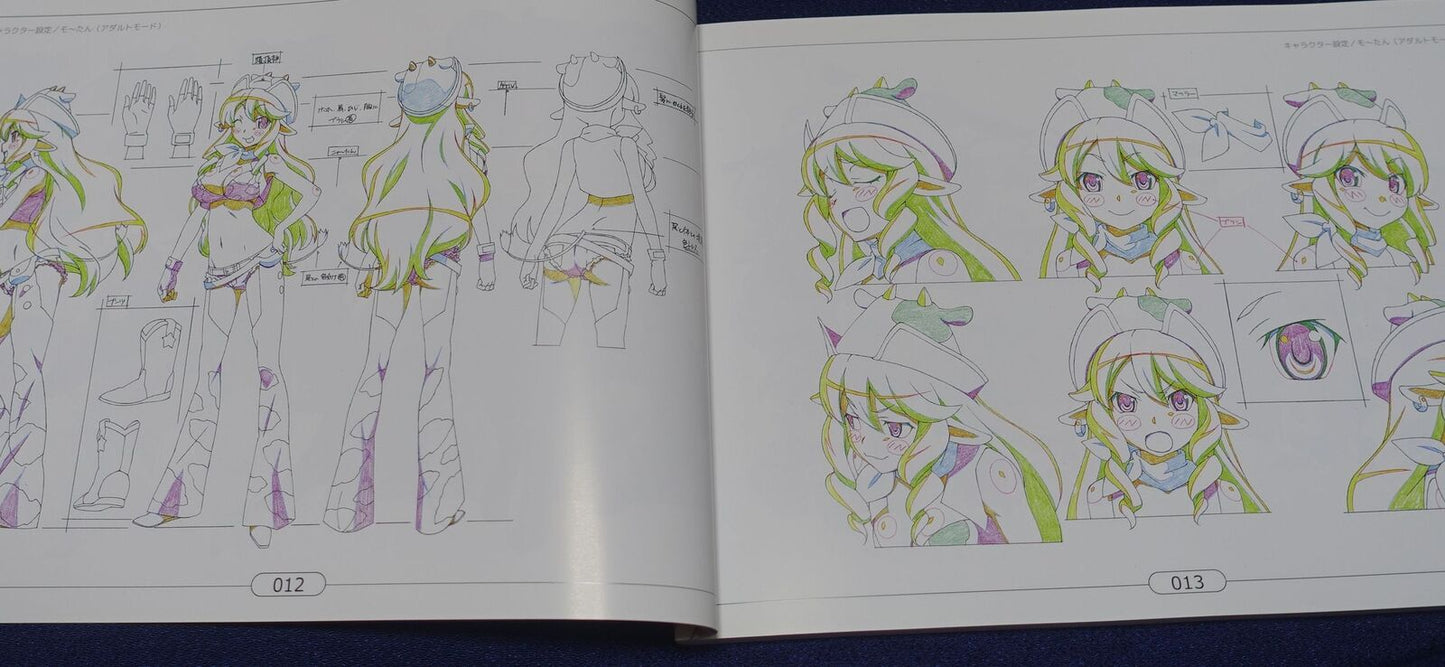 Animation Etotama Setting Art Book 
