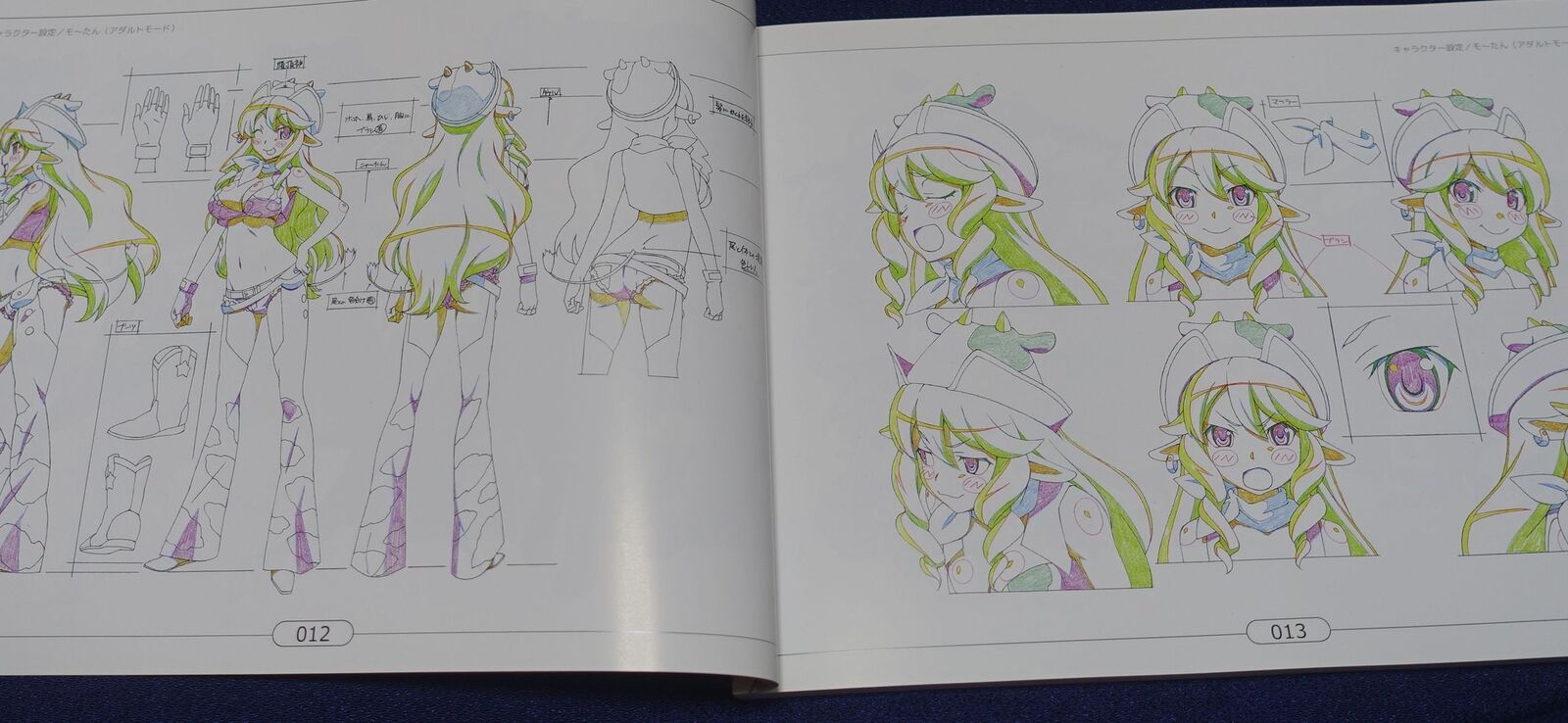 Animation Etotama Setting Art Book 
