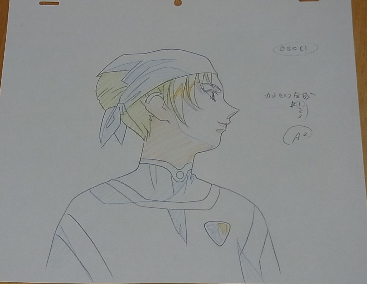 Raw Key Frame Art 11 piece set Tenchi Muyo GXP Airi B Japanese Animation 