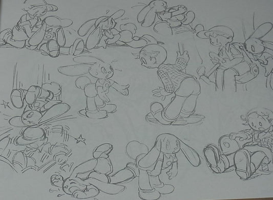 The Art Of Yoh Yoshinari Rough Sketches TEZUKA Characters 