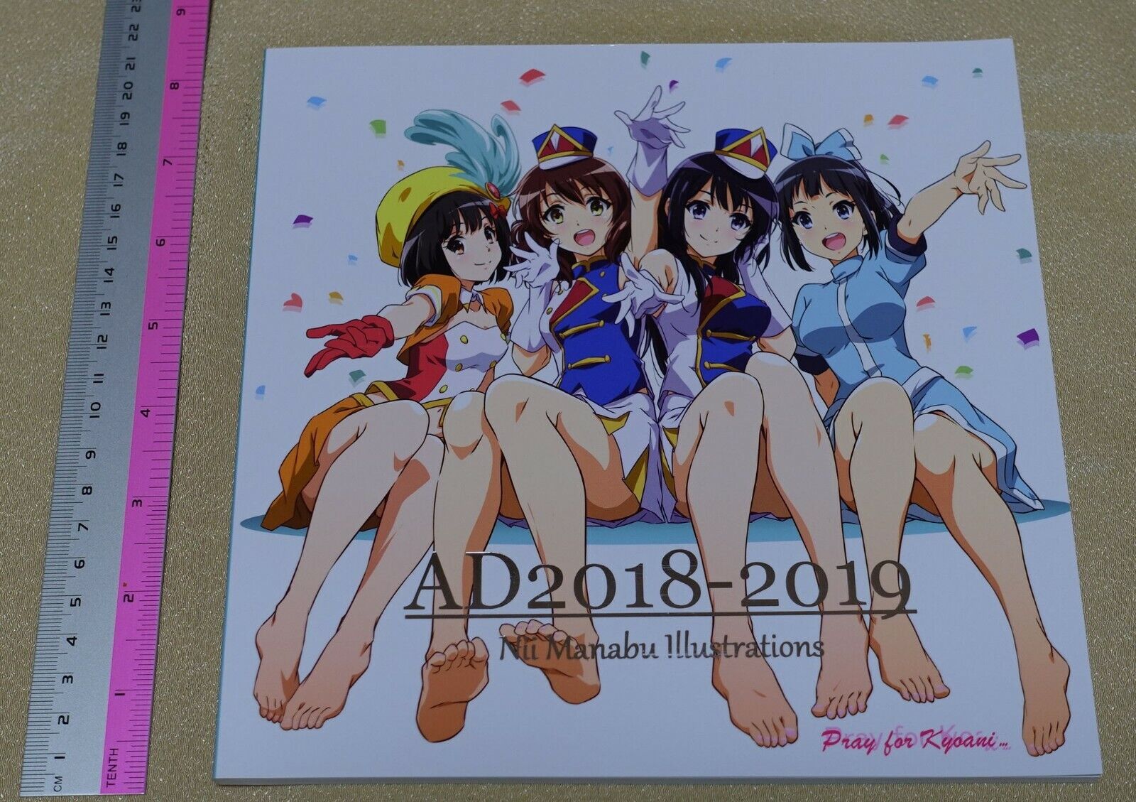 Nii Manabu Animation Character Art Book AD 2018-2019 Sound! Euphonium etc 