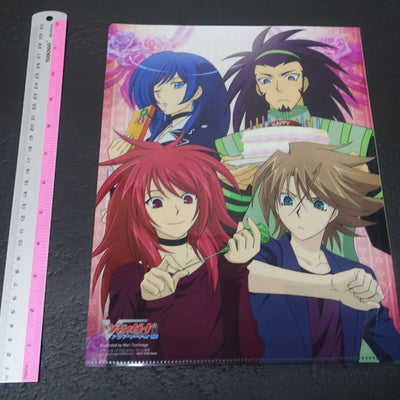 Animation Cardfight!! Vanguard PVC Art Sheet Clear File 