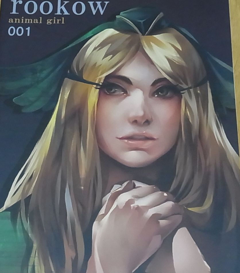 Gakyou Bouzu Color Illustration Art Book rookow animal girl 0001 