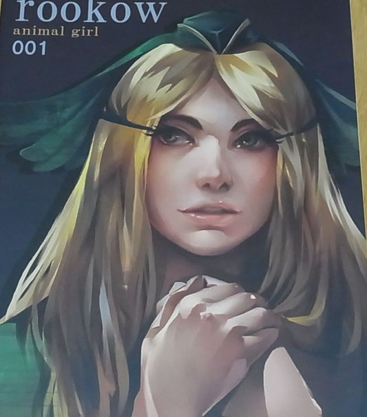 Gakyou Bouzu Color Illustration Art Book rookow animal girl 0001 