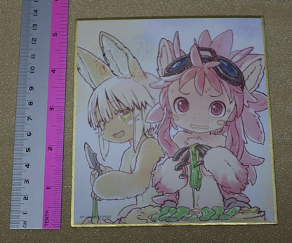 Tsukushi Akihito MADE IN ABYSS DAWN OF A DEEP SOUL Shikishi Art Board 2 Set 