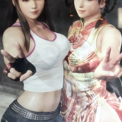 DEAD OR ALIVE 6 B2 Big Size Bath Room POSTER Hitomi & Leifang DOA6 