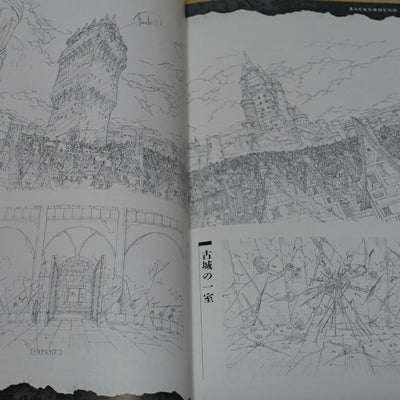 Animation Seven Deadly Sins Official Setting Art Collection Book 